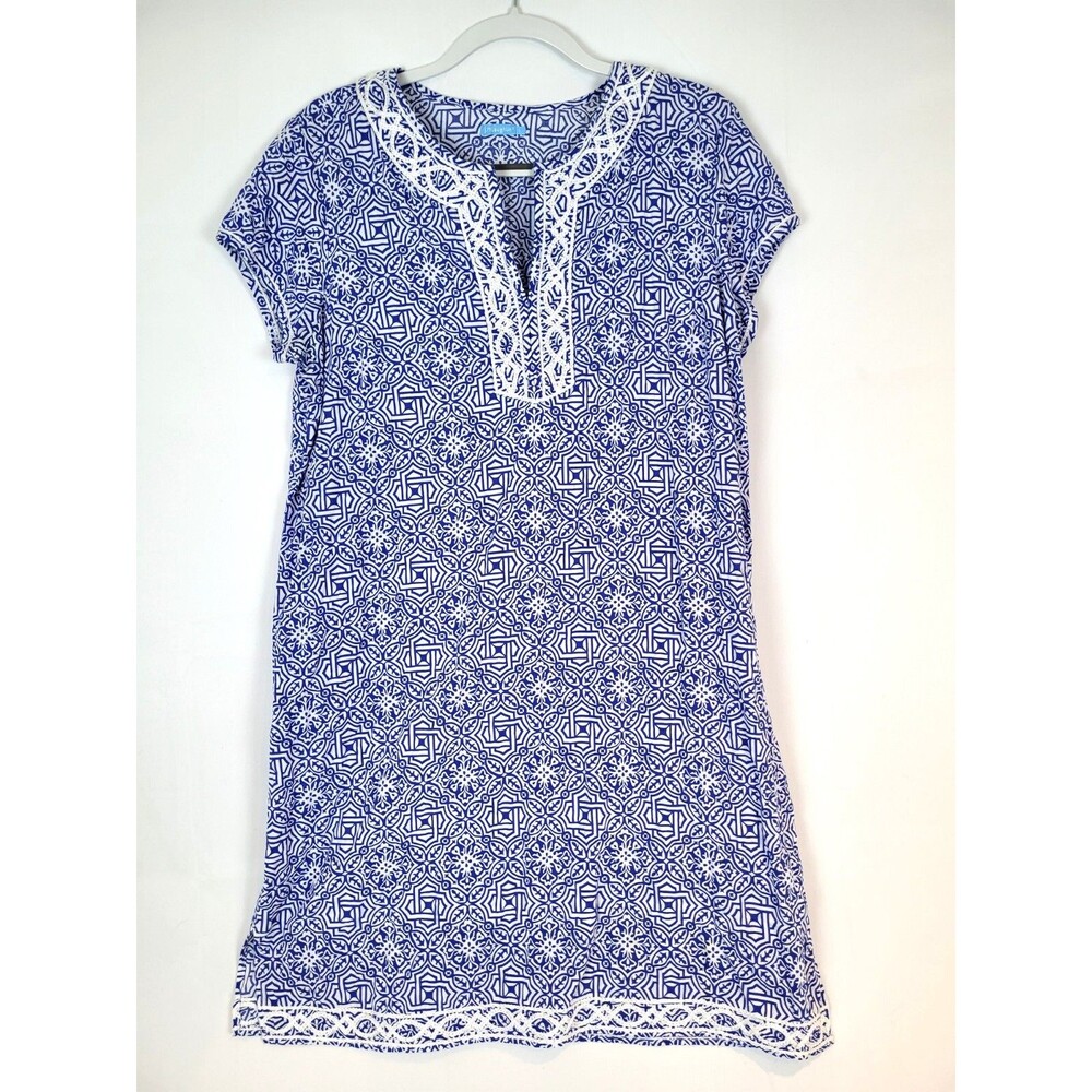 J McLaughlin Swim Cover Up Tunic Beach Dress Size Large